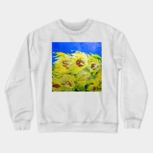 The wind in the sunflowers. Crewneck Sweatshirt